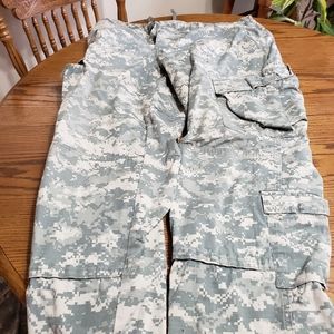 US ARMY Military ACU Digital Camo Combat Pants